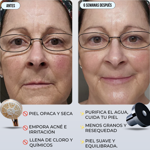 Cabezal de ducha con filtro - Purri